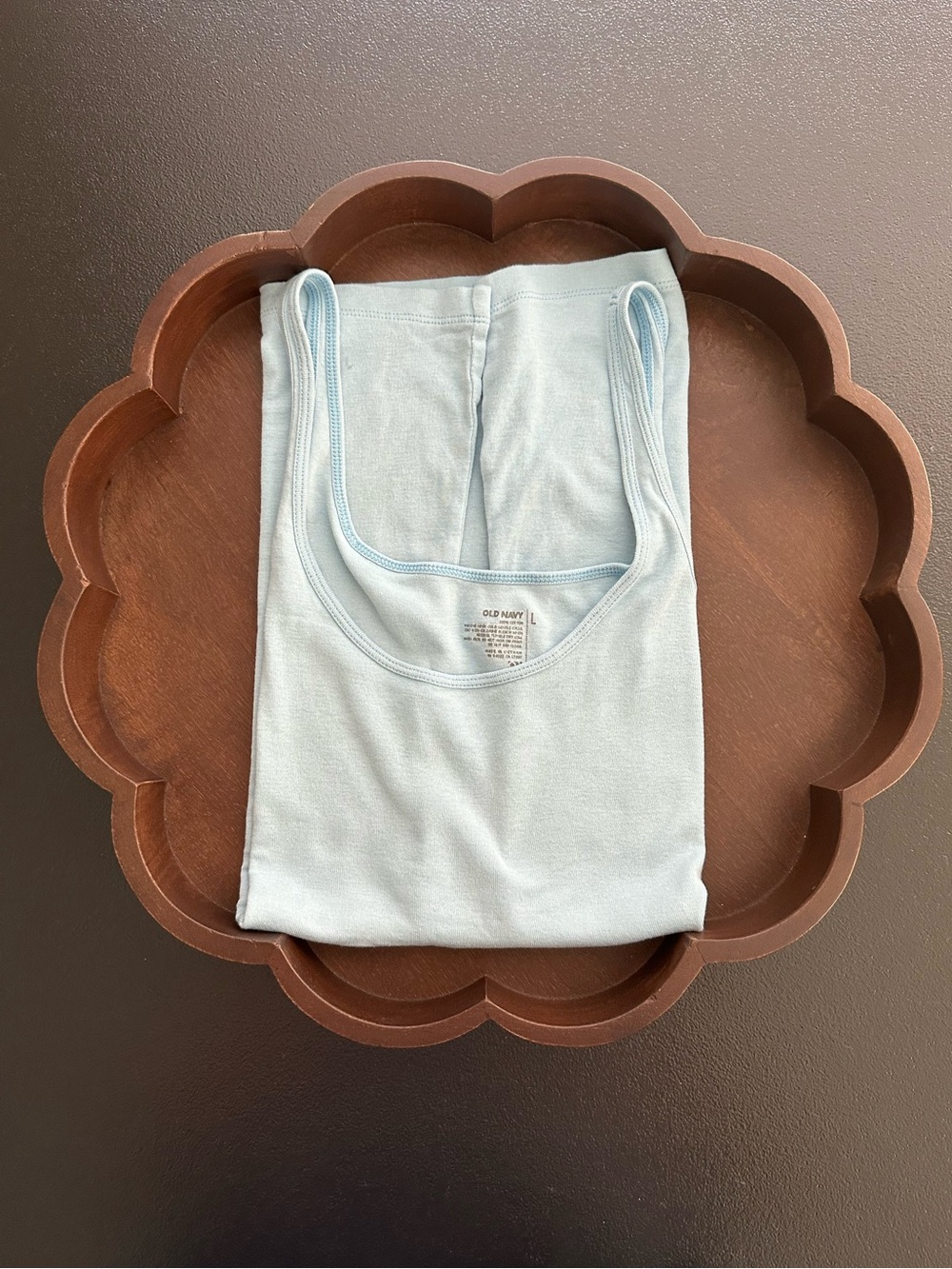 Women’s Old Navy Light Blue Scoop Neck Tank Top Size L